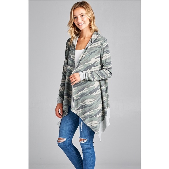 Camouflage French Terry Cascade - Picture 2 of 5